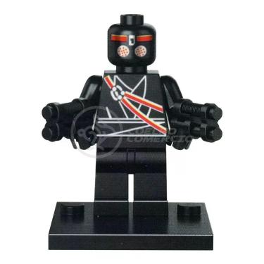 Imagem de Brinquedo Boneco Mini Action Figure Blocos Montar Tartarugas Ninja Compatível Com Lego - Soldado