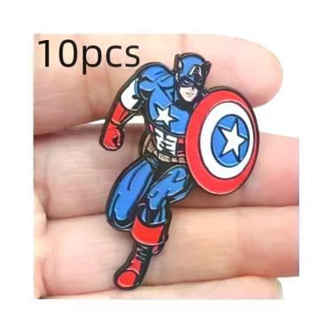 Imagem de Broches De Liga Metálica Com Personagens De Desenhos Animados Criativo
