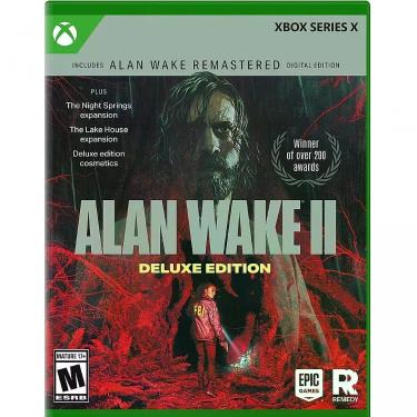 Imagem de Jogo Epic Games Alan Wake 2 Deluxe Edition para Xbox Series X com Conteúdo Bônus Preto