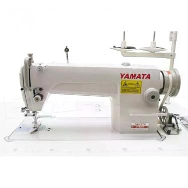 Imagem de Máquina De Costura Industrial Reta Yamata Fy8700 Branca 110v