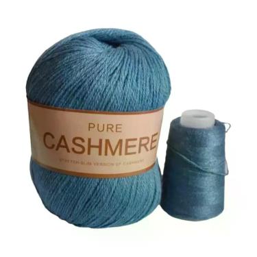 Imagem de Fio De Lã Cashmere Para Tricô De Cachecol De Bebê 70g - Fio Para Croch