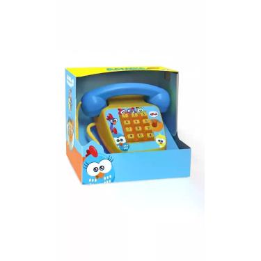 Imagem de Telefone Infantil Sonoro com Teclado Numérico - Congratulations Store