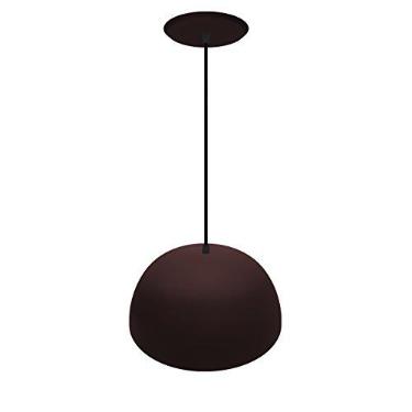 Imagem de Pendente Meia-Lua, Cromalux, 300512, 25 W, Marrom Fosco/Cobre