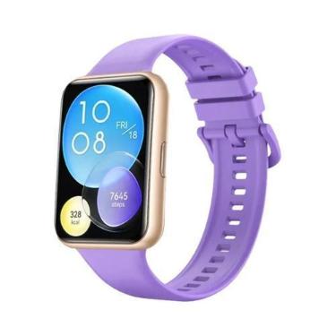 Imagem de Pulseira De Substituição De Silicone Para Huawei Watch FIT 2 Com Fivel