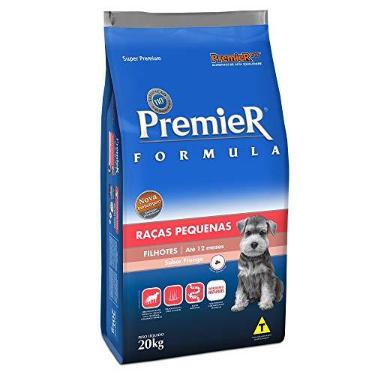Imagem de Ração Premier Fórmula para Cães Filhotes de Raças Pequenas Sabor Frango, 20kg Premier Pet Raça Filhotes,