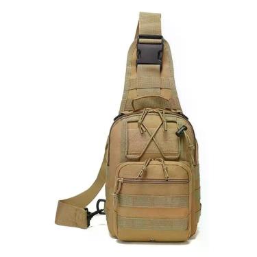 Imagem de Bolsa Pochete Masculina De Peito Tiracolo Impermeável Transversal - NE