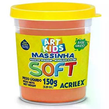 Imagem de Soft 150G.LARANJA Bs.amido - Acrilex