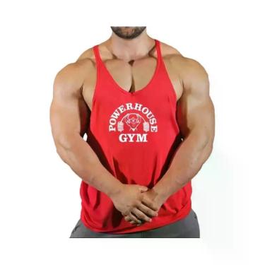 Imagem de Colete Esportivo Masculino De Secagem Rápida E Respirável Com Impressã