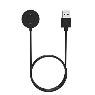 Imagem de CHICHIYANG Carregador reserva Smartwatch para smartwatch híbrido Fóssil HR, cabo de carregamento Dock Stand