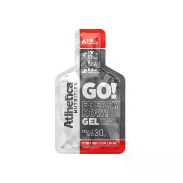 Imagem de GO Energy Now Gel (30g) - Sabor: Morango c/ Limão - Atlhetica Nutritio