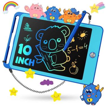 Imagem de Tablet de escrita LCD TEKFUN para crianças de 3 a 7 anos com bloco apa