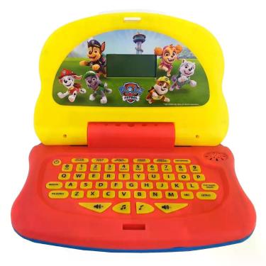Imagem de Laptop Infantil Bilíngue Patrulha Canina Notebook Educativo Inglês Por