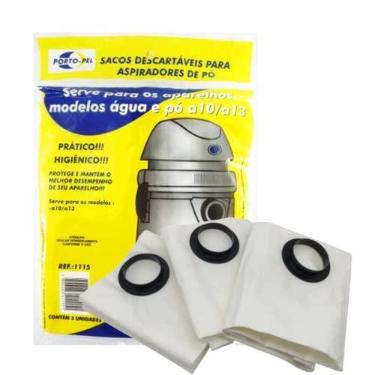 Imagem de Saco aspirador agua e po wap bosch electrolux smart a 9 / a10 / a13-3 und (REF.1115)