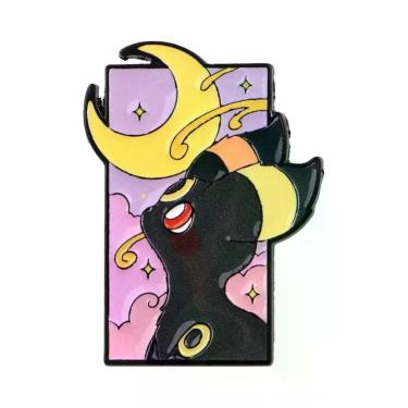 Imagem de Pins De Esmalte De Desenho Animado De Elfos E Animais De Anime, Broche