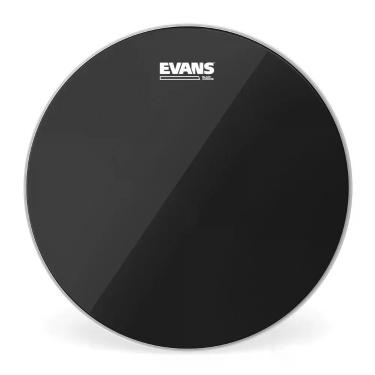 Imagem de Pele para Bateria TT14CHR Black Chrome 2 Camadas 14 Polegadas Preta Evans