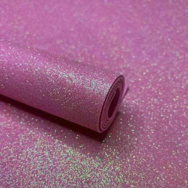 Imagem de 05 Eva Glitter 40x60cm Make+ Rosa Neon