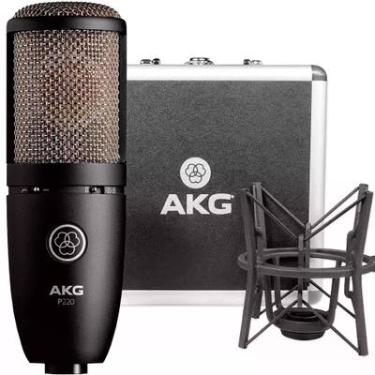 Imagem de Microfone Akg P220, Condesador Profissional Estúdio