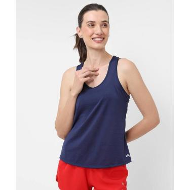 Imagem de Blusa Regata Feminina Dry Fit Fitness Marisa Azul-77422, Azul, G