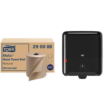 Imagem de Toalha de Papel Tork Matic H1 6 Rolos + Dispensador