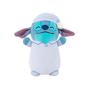 Imagem de Pelúcia Squishmallows Stitch de pijama 15cm – Modelos Vermelho, Pijama e Rosa – Plush Macio e Fofo