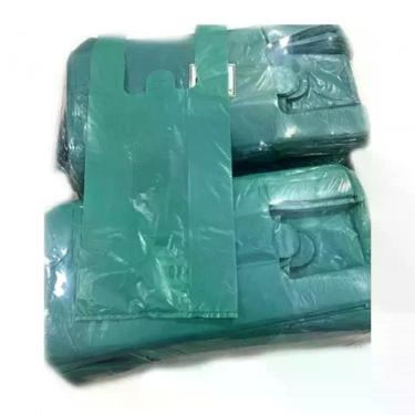 Imagem de Sacola Plástica Reciclada 45x60 5KG para Embalagens Reforçadas com Polietileno Recuperado Cores Variadas Higipack