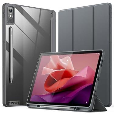 Imagem de JETech Capa Protetora para Lenovo Tab P12 12,7" (2023), Cinza Escuro