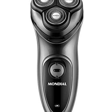 Imagem de Barbeador Elétrico Mondial Power Shave, Preto/Prata, Bivolt