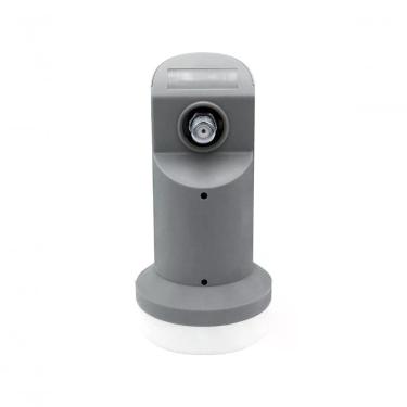 Imagem de LNB Universal Banda Ku Simples Aquário DHT-01 para Recepção de Sinal Via Satélite com Frequência 10.7~12.75 GHZ