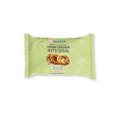 Imagem de Biscoito Salgado Cracker Integral Sachê - Single Caixa com 180 Unidade