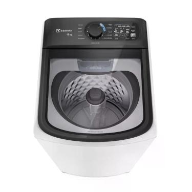 Imagem de Máquina de Lavar Electrolux Efficient 13kg Branca Compacta, Pré-diluição e MaxFilter (LEM13) 127V