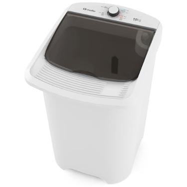 Imagem de Mueller Máquina de Lavar Roupa Semiautomática Tanquinho 10 kg com Superesfregador Branco 127V MLT10C
