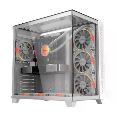 Imagem de Gabinete Gamer Forcefield Max White Ghost
