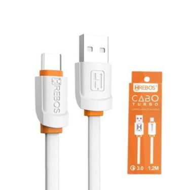 Imagem de Cabo Turbo Carregador Para Moto G23 G73 G53 E13 E22 E32 E40 - Hrebos