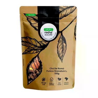 Imagem de Chá de Romã - Punica granatum L. - 100g - Rocha Saúde