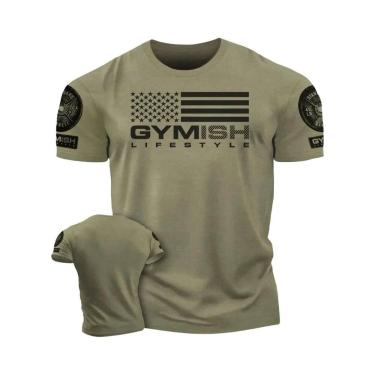 Imagem de Camiseta Masculina De Verão 2025 Com Estampa 3D, Esportiva, Fitness, C