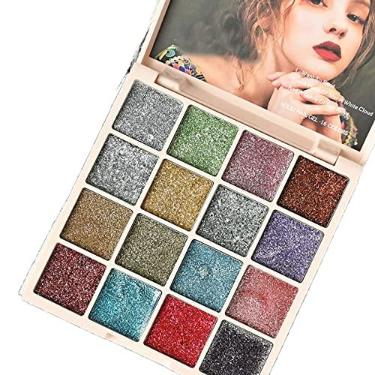 Imagem de Yajun Paleta de gel de esmalte de unhas, sólido, 16 cores, kit de manicure de arte de verão, salão semipermanente, creme de pudim, pintura de gel em casa para mulheres, C, 9,5 * 9,1 cm