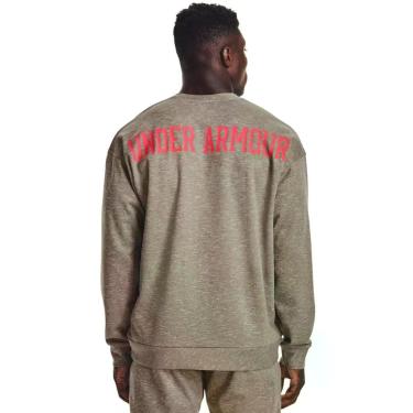 Imagem de Blusa de Treino Masculina Under Armour Recover Sleep LS Crew, Bege, P