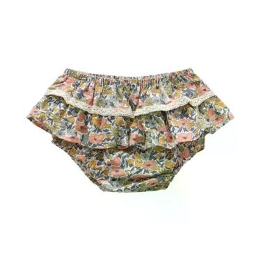 Imagem de Saia De Renda Floral Com Babados Para Bebês Meninas, Shorts De Verão P