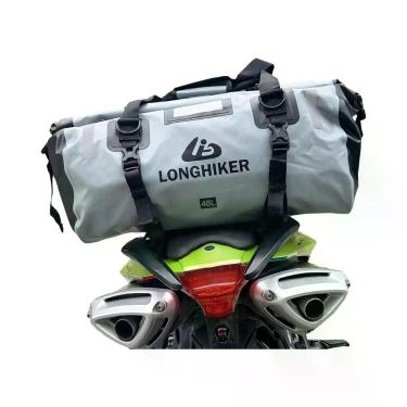 Imagem de Bolsa Refletiva Universal Para Banco Traseiro De Moto, Bagagem Seca Pa