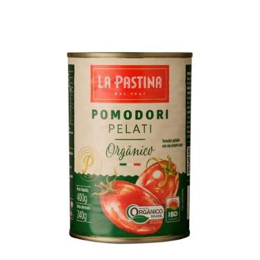 Imagem de Tomates Pelados La Pastina, Orgânicos, 400g