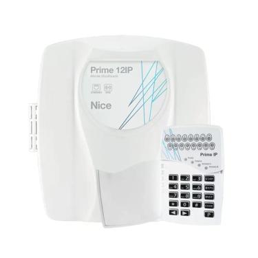 Imagem de Central de Alarme Prime 12 IP com 12 Pontos de Entrada e Conectividade IP Branco Genno