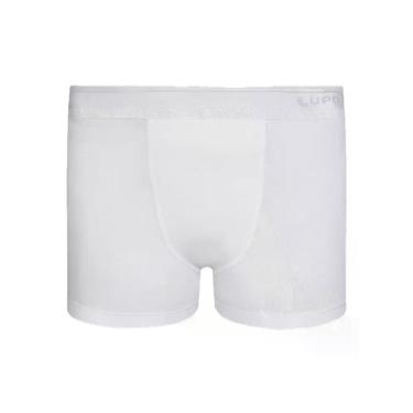 Imagem de Cueca Boxer Infantil Lupo 00150-003 Sem Costura Lisa Algodão T. P/GG, 