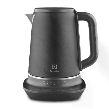Imagem de Chaleira Elétrica Electrolux 1,7L Inox Preta Expert com Tecnologia Per