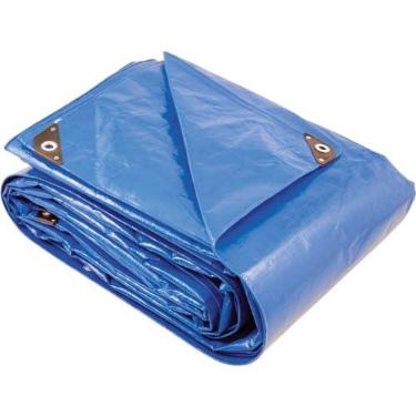 Imagem de Lona Reforçada De Polietileno Vonder Azul 3 M X 3 M