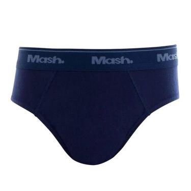 Imagem de Cueca Slip Infantil Algodão Mash - 193.01, Azul marinho, G
