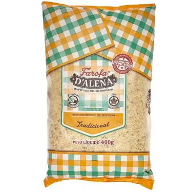 Imagem de Farinha de Mandioca Biju Temperada Farofa D'Alena 400g