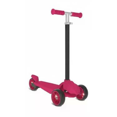 Imagem de Patinete Skatenet Max Com Led Ajustável Pink - Bandeirante i