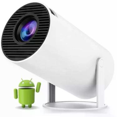 Imagem de Telão 4k Preto Wifi Android Portátil Ultra Hdmi 1080p Serie - Riberken