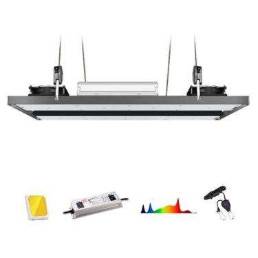 Imagem de LM301H 480W Luz para crescimento de plantas, equipada com driver XLG, luz LED para crescimento com espectro completo UV IR 3500K, promovendo o crescimento e desenvolvimento das plantas
