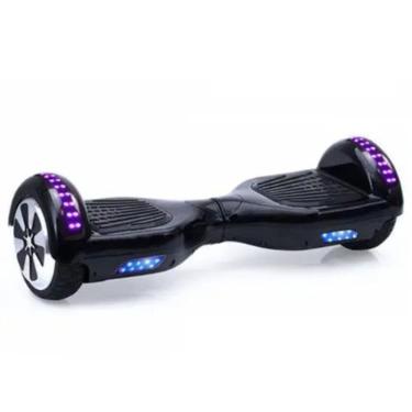 Imagem de Hoverboard Preto Skate Eletrico Para Criancas E Jovens - GBG STORE